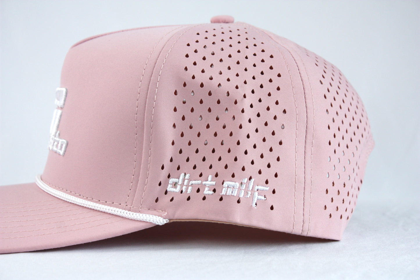 Light Pink DM Moto Hat