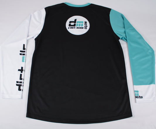Blockline Teal Dirt MILF MX Jersey