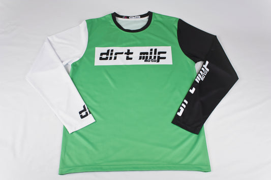 Blockline Green MILF MX Jersey
