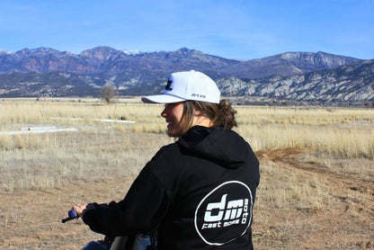 DM MOTO Black Pullover Hoodie