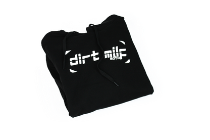 DM MOTO Black Pullover Hoodie