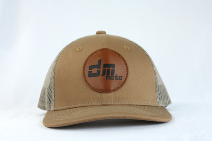 Brown Patch Trucker Hat