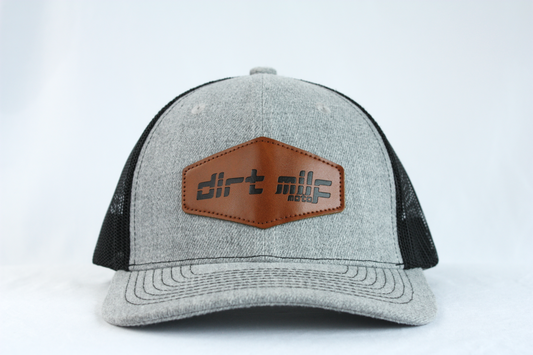 Gray Patch Trucker Hat