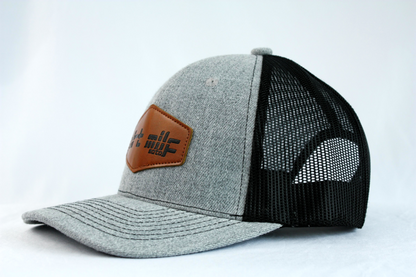 Gray Patch Trucker Hat