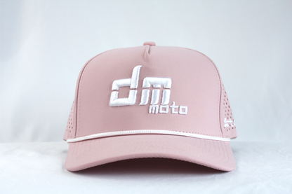 Light Pink DM Moto Hat