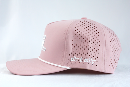 Light Pink DM Moto Hat