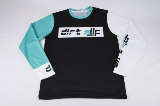 Blockline Teal Dirt MILF MX Jersey