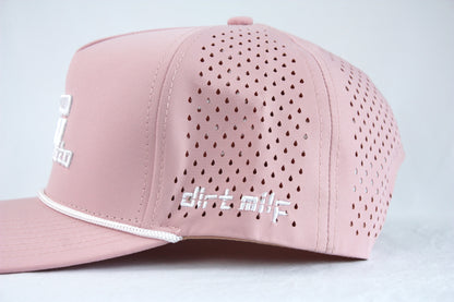 Light Pink DM Moto Hat