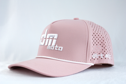 Light Pink DM Moto Hat